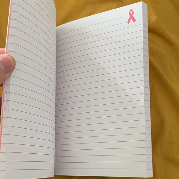 Pink Ribbon 'Fighter' Notebook - Picture 2 of 4